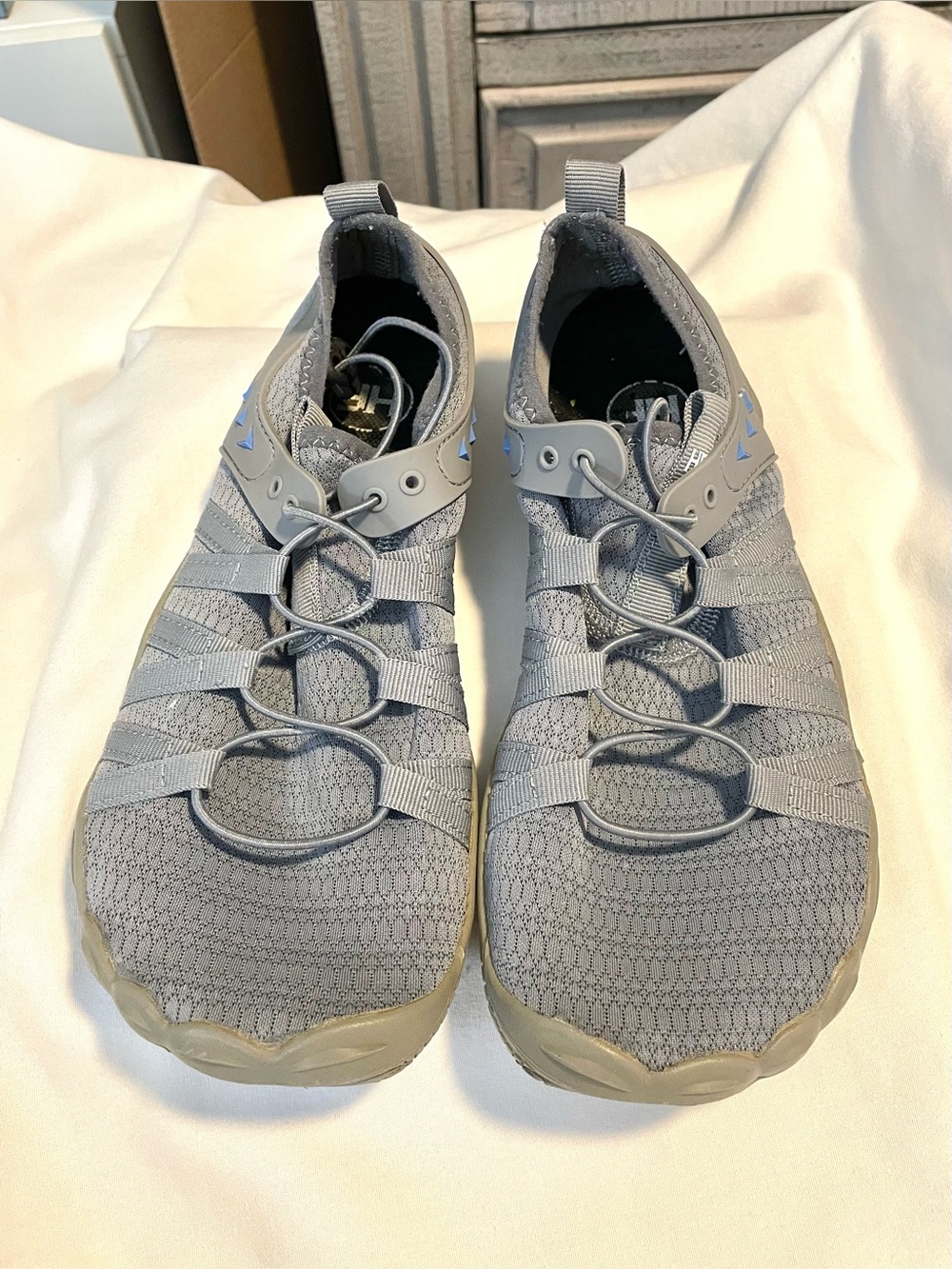 HF Barefoot Shoes - Gray - Quick Dry/Slip~On - Men’s Size EU 39 (US 7)